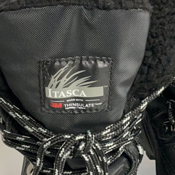 Itasca Black Snow Boots - Picture 8 of 8